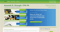 Desktop Screenshot of krsaccounting.com
